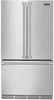 Viking 3 Series RVRF336SS 36 Inch Counter Depth French Door Refrigerator S.S