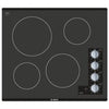 Bosch 24" 500 Series Infinite Temp Control Blk Glass Electric Cooktop NEM5466UC