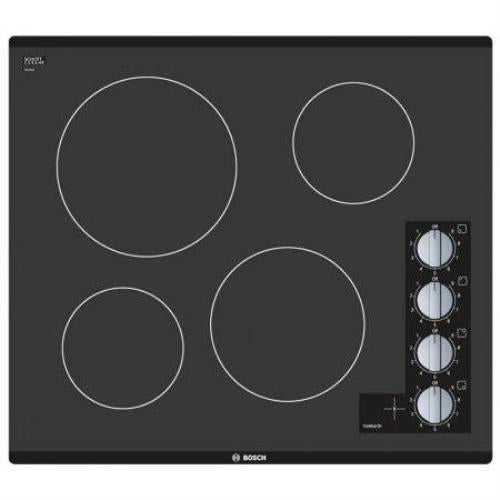 Bosch 24" 500 Series Infinite Temp Control Blk Glass Electric Cooktop NEM5466UC
