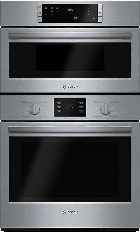 Bosch 500 Series 30" SelfClean Stainless Convection Combination Oven HBL57M52UC