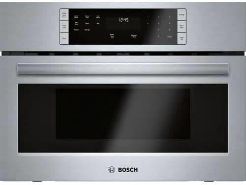 Bosch 500 Series 27'' Built-In Microwave Oven HMB57152UC Perfect Front