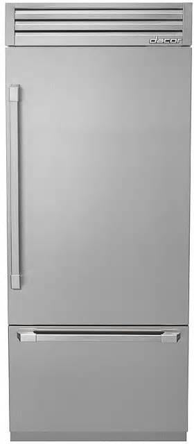 Dacor Discovery 36" SS 19.3 cu. ft Fully Integrated Bottom-Freezer DYF36BFTSR