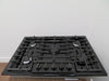 Bosch 800 Series 30" 5 Burner Red LED Black Stainless Gas Cooktop NGM8046UC