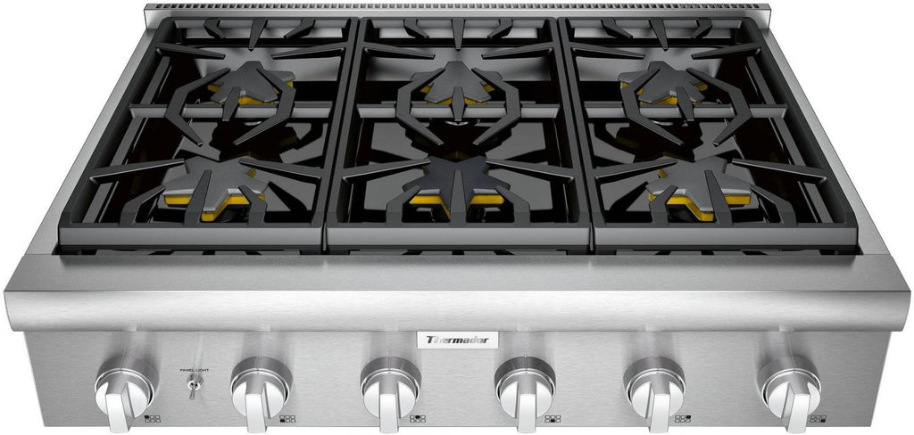 Thermador Professional Series PCG366W 36" Gas Rangetop With 2 Year Warranty