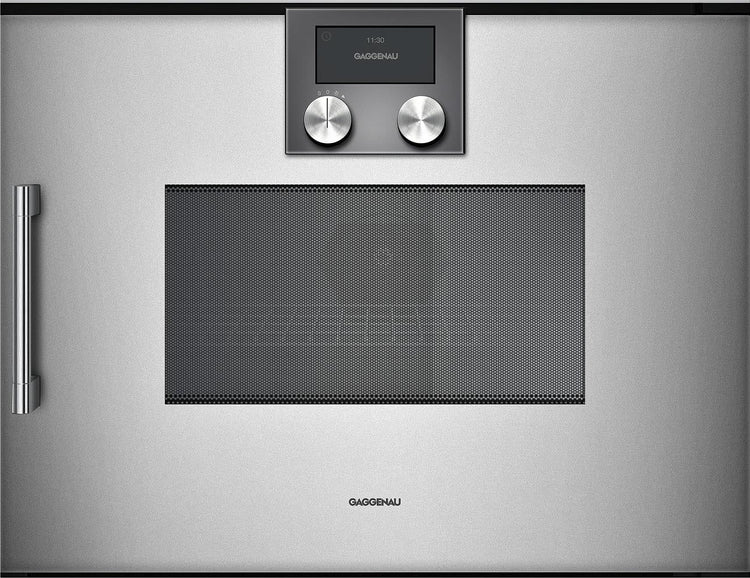 Gaggenau 200 Series BMP250710 24" Stainless Steel Combi-Microwave Oven