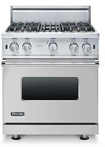 Viking 5 Series VGIC53014BSS 30" Pro-Style Gas Range ProFlow™ Convection