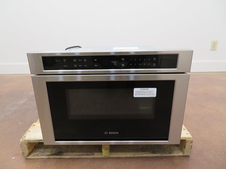 Bosch 800 Serie 24" Built-in Microwave Drawer HMD8451UC Touch Open/Close S.S