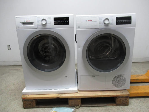 Bosch 500 Series Front Load 15 Progams Washer + Dryer WAT28401UC / WTG86401UC