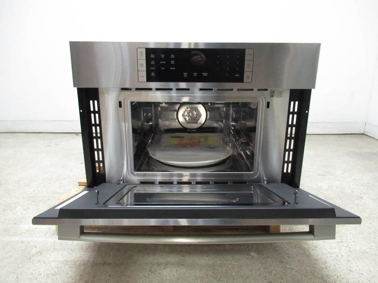 Bosch 800 30" 2-in-1 Built-In Stainless Covenction Microwave Oven HMC80252UC