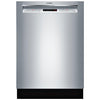 Bosch 300 Series 24" 3rd Rack  AquaStop Dishwasher SHEM63W55N Perfect Front