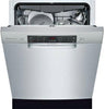 Bosch 800 Series 24" 44 dBA 15 Setting Full Console Dishwasher SGE68X55UC Images