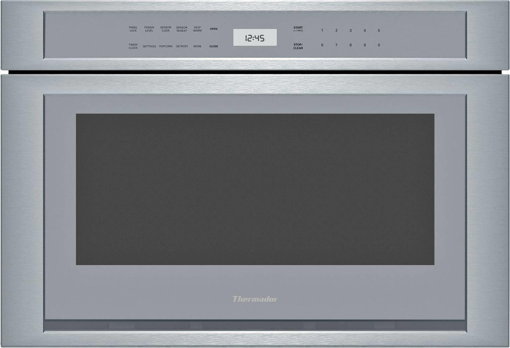 NIB Thermador Masterpiece Series MD24WS 24" Stainless Microdrawer Microwave