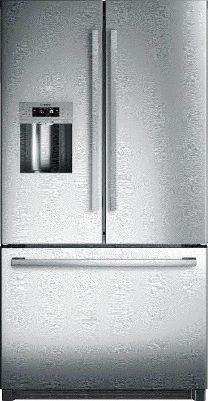 Bosch 800 Series 36" French Door Refrigerator B26FT50SNS Stainless Steel Perfect