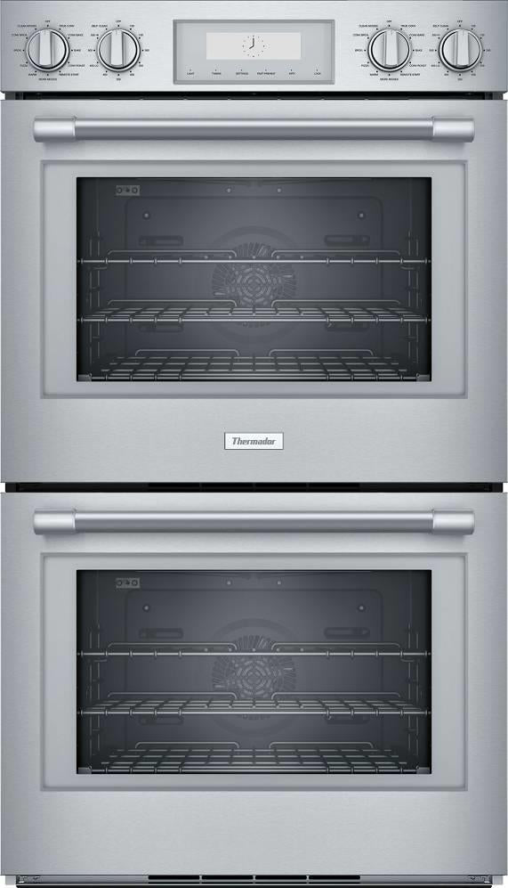 Thermador 30" Self-Clean SoftClose Professional Series Double Wall Oven PO302W