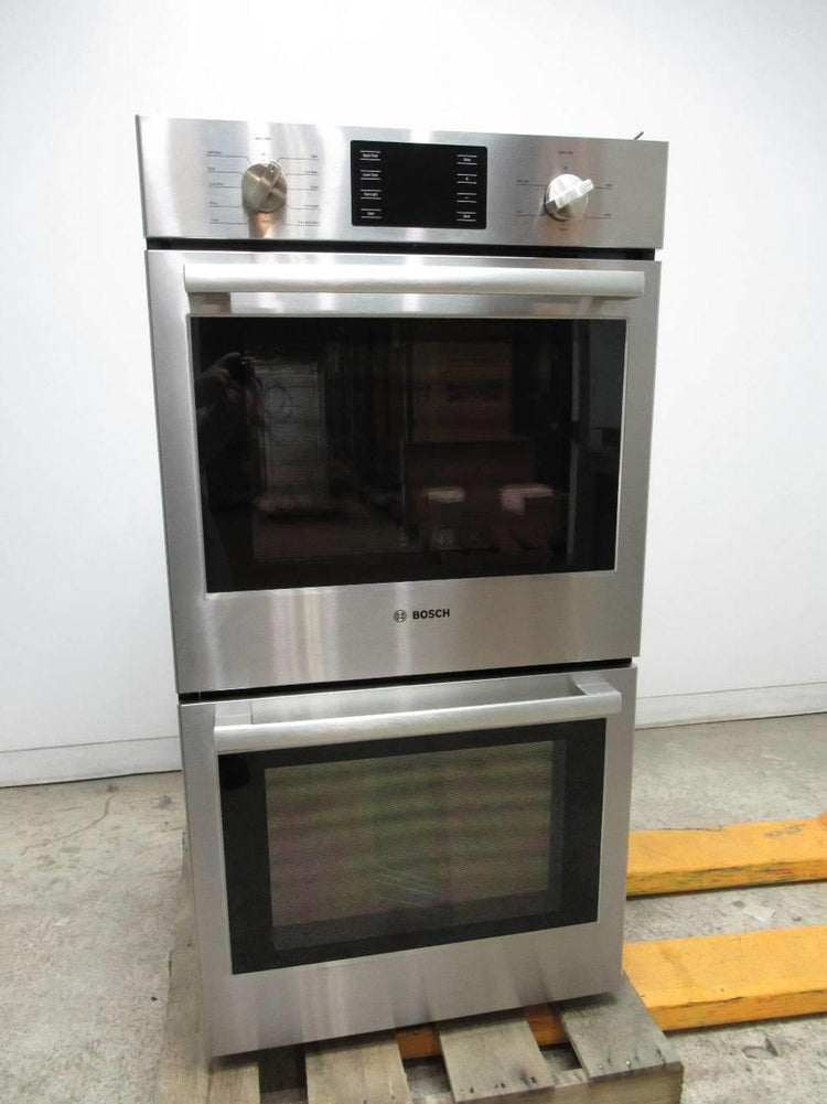 Bosch 500 27" 4.1 cu. ft. SS European Convection Electric Double Oven HBN5651UC