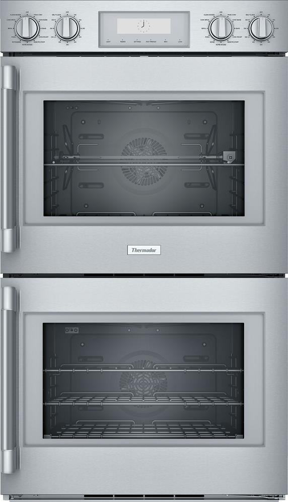 Thermador Professional Series POD302RW 30" Double Wall Oven FullWarranty Perfect