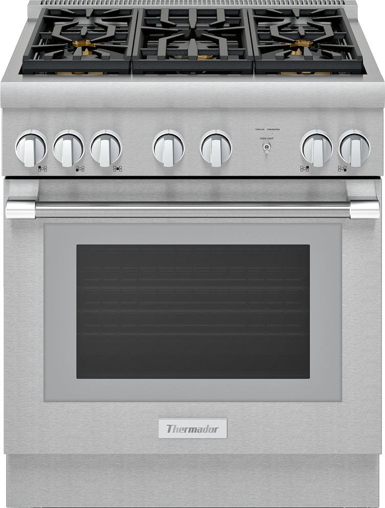 Thermador Pro Harmony PRG305WH 30'' Pro-Style Convection Gas Range
