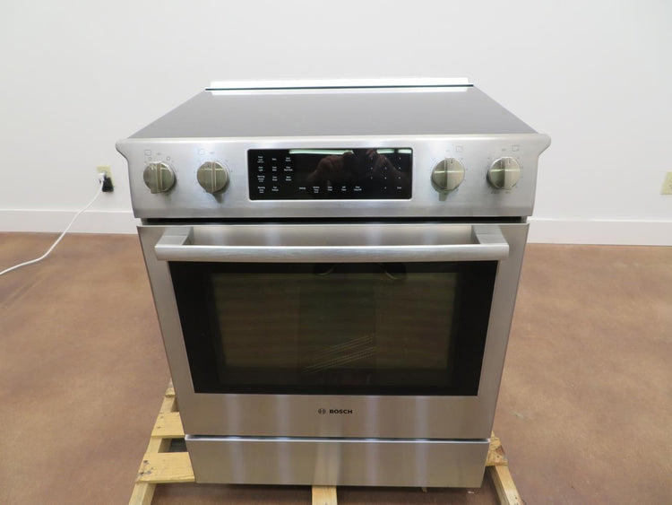 Bosch 800 30" 5 Elements 11 Modes Slide-in Smoothtop Electric Range HEI8054U IM