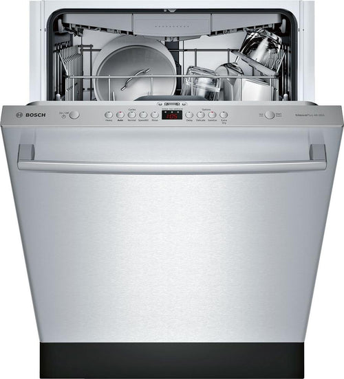 Bosch 100 Series SHXM4AY55N 24 inch Fully Integrated Dishwasher Stainless Steel