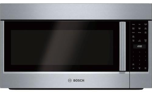 Bosch 500 Series 30" 1100 W Over-the-Range Microwave Oven HMV5053U Perfect Front