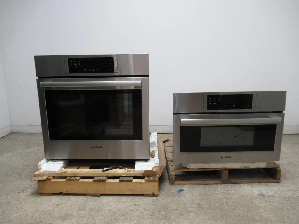 Bosch 800 Series 30" Stainless Speed Combination Oven HBL8451UC / HMB50152UC