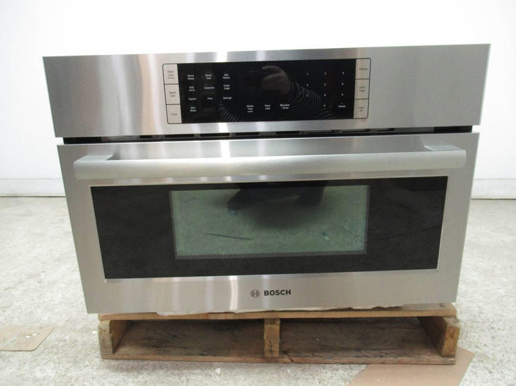 Bosch 800 30" 2-in-1 Built-In Stainless Covenction Microwave Oven HMC80252UC