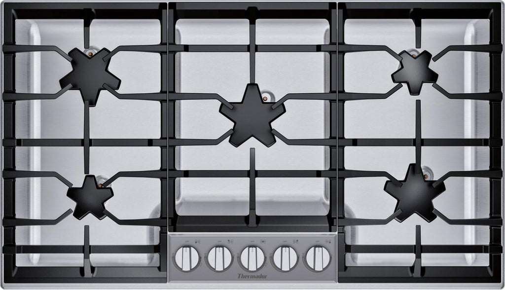 Thermador Masterpiece Series SGSXP365TS 36" Gas Cooktop Full Warranty & Perfect