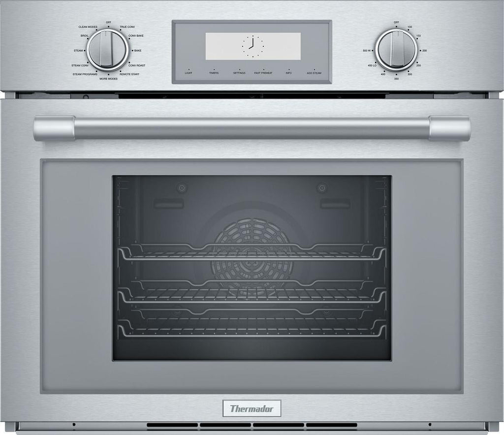 Thermador Professional Series 30'' 2.8 Cu.Ft Steam convection Wall Oven PODS301W