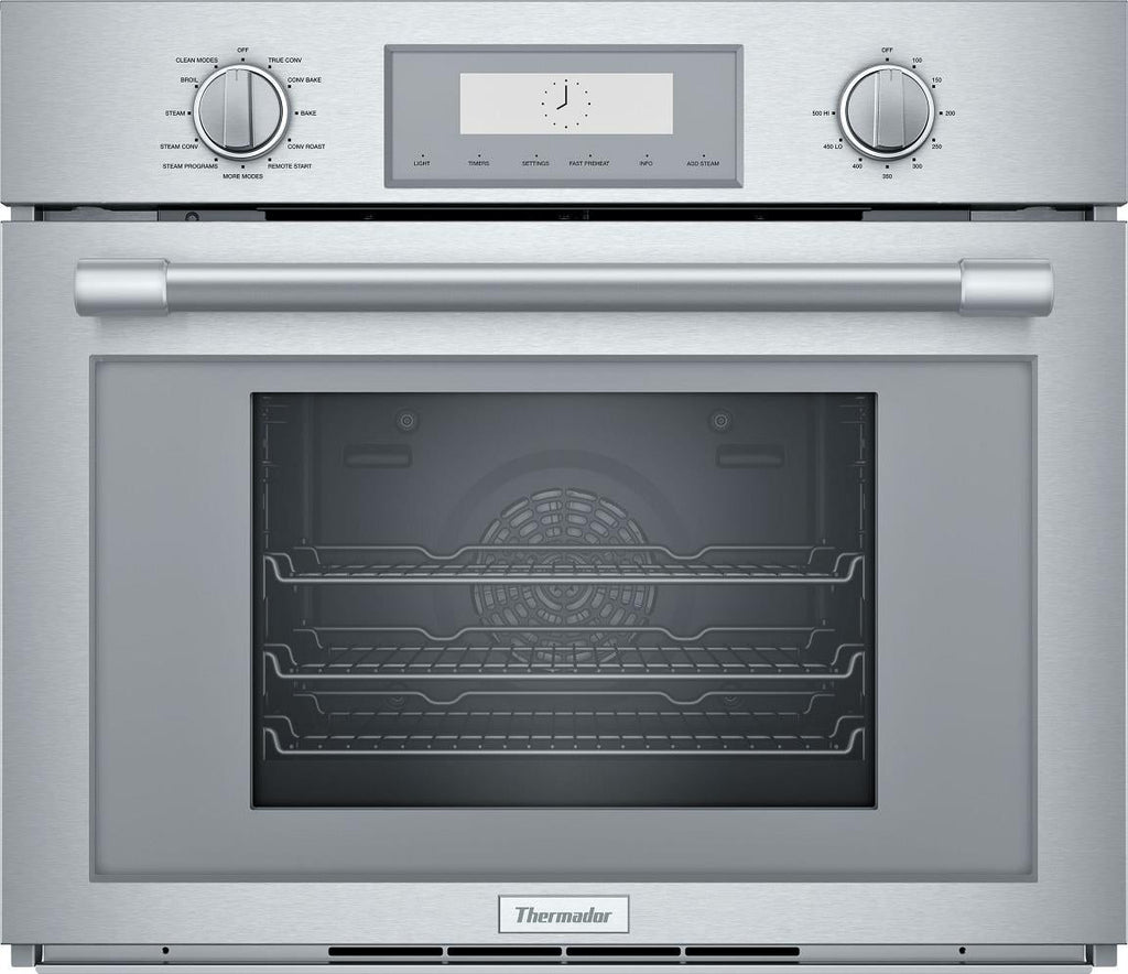 NIB Thermador Professional Serie 30'' 2.8 Cu.Ft Steam convect Wall Oven PODS301W