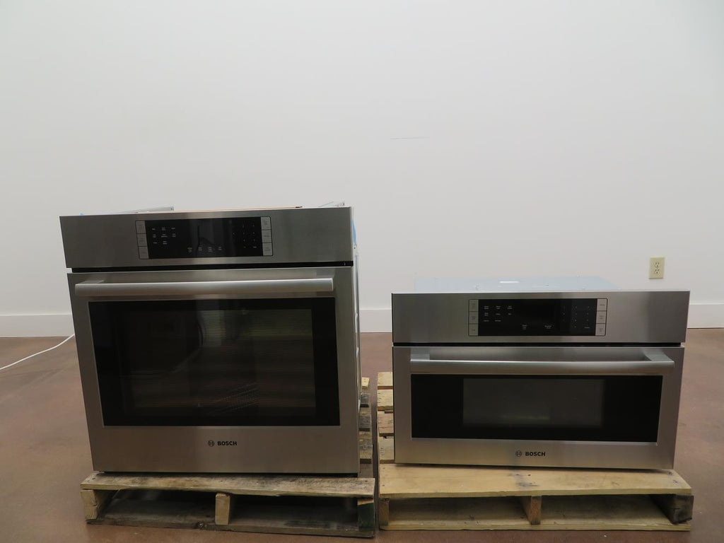 Bosch 800 Series 30 in 10 Cooking Programs Microwave Combination Oven HBL87M52UC