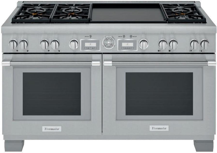 Thermador Pro Grand PRD606WEG 60'' ProStyle Dual Fuel Range Full Warranty Pics