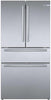 Bosch 800 Series 36" Counter French door Depth Refrigerator B36CL80SNS Images