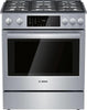 Bosch 800 Series 30" Slide-In Dual Fuel Convection Range HDI8056U Perfect