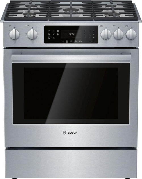 Bosch 30 Inches Slide-In Gas Range with Convection Technology HGI8056UC Pictures