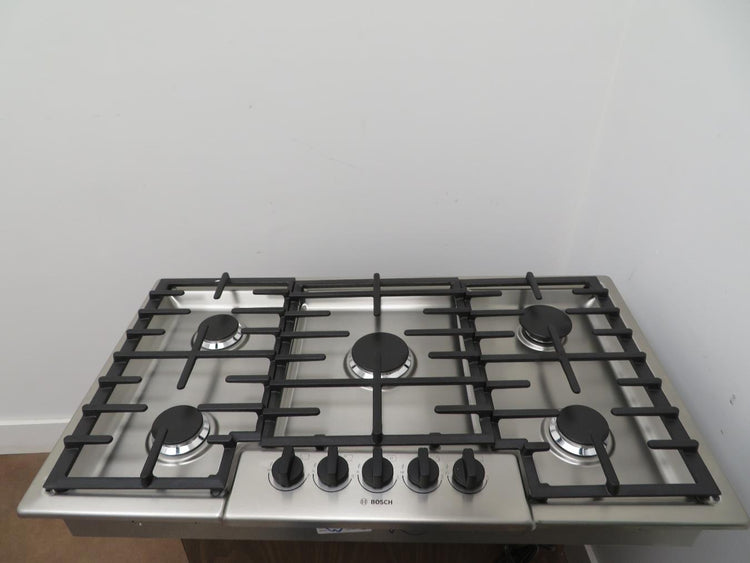 Bosch 500 Series 36'' Gas Cooktop Sealed Burners Stainless Steel NGM5656UC IM
