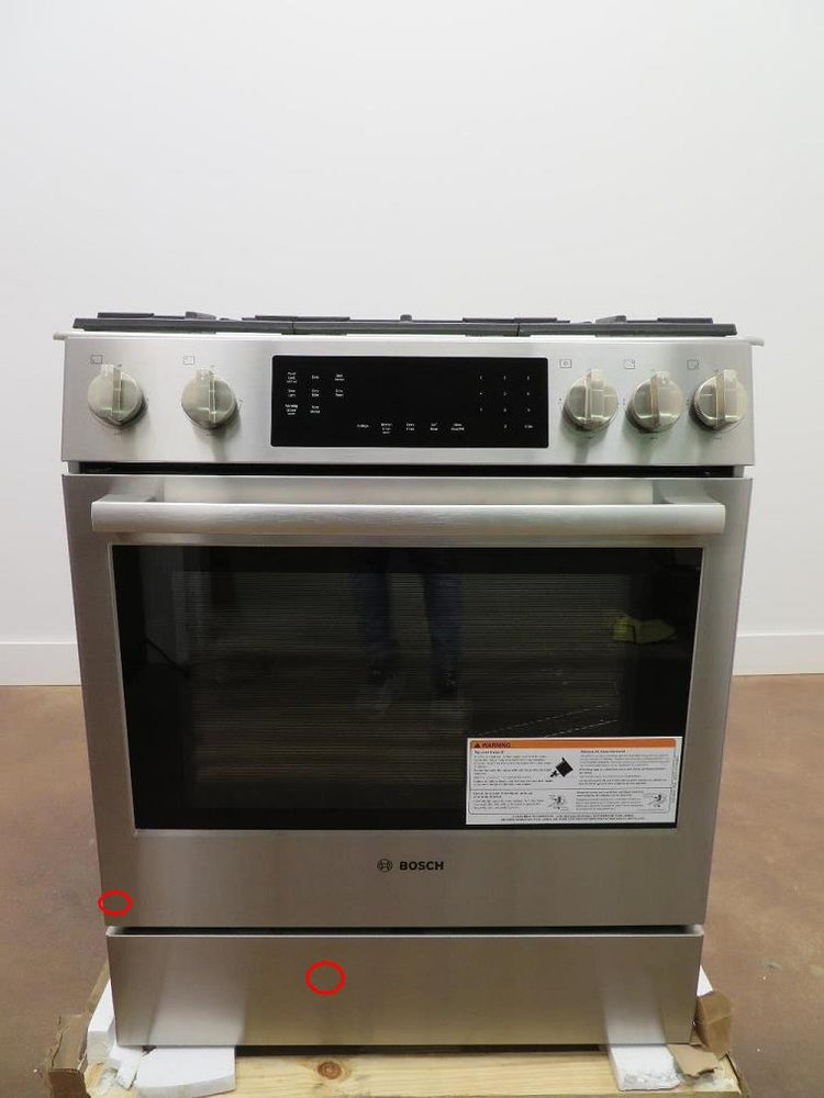 Bosch 30 Inches Slide-In Gas Range with Convection Technology HGI8056UC