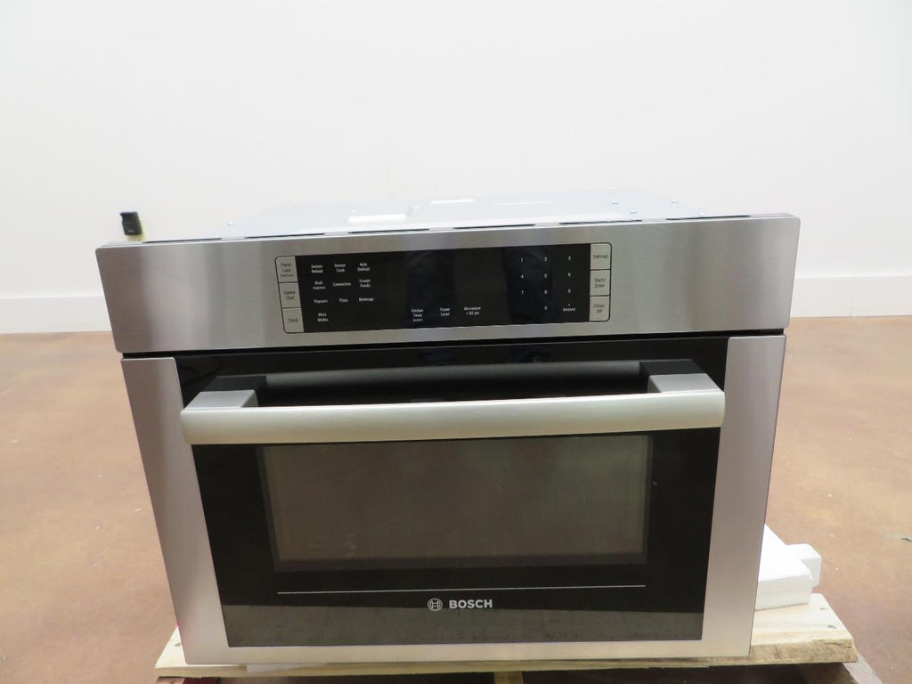 Bosch 500 24" 1.6 cu. ft.1000 Watts LCD Convection S.S Speed Oven HMC54151UC