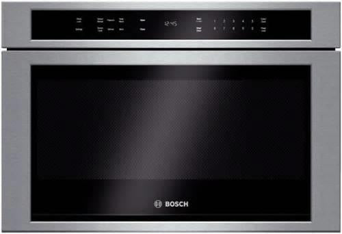 Bosch 800 Serie 24" 950W SS Touch Control Built-in Microwave Drawer HMD8451UC