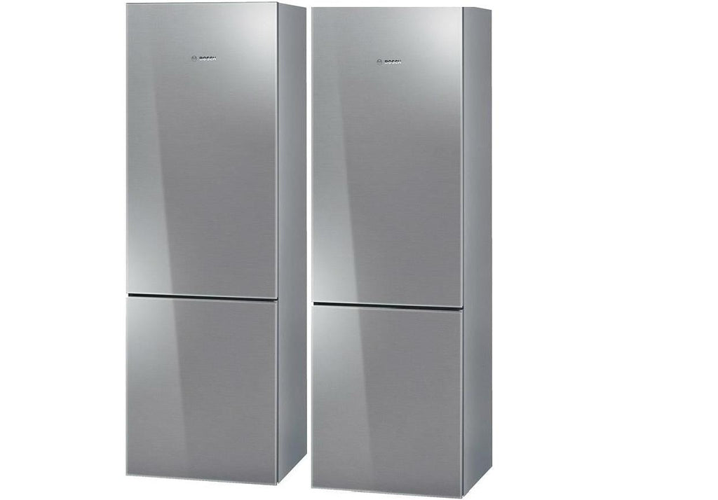 Bosch 800 Counter-Depth Stainless Refrigerators: Set of 2 24 in units B10CB80NVS