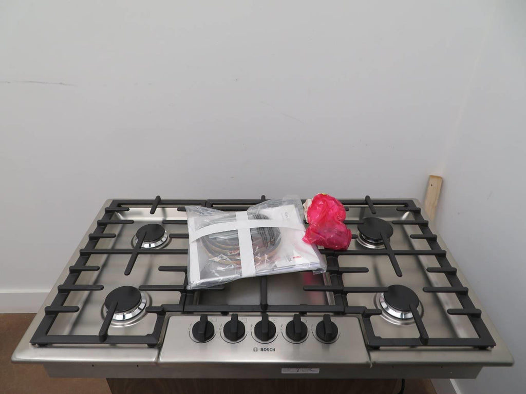 Bosch 500 Series 36'' Gas Cooktop Sealed Burners Stainless Steel NGM5656UC