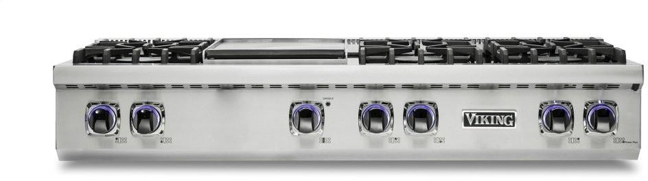Viking 7 Series VRT7486GSSLP 48" Gas Rangetop With 6 Elevation™ Burners Pictures