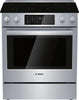 Bosch 800 Series 30" T. C. Warming Zone Slide-In Electric Range HEI8056U