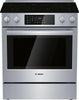 Bosch 800 Series HEI8056U 30" Warming Zone Slide-In Electric Range Images