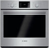 Bosch 500 Series 30" Single Electric Wall Oven Eco Clean HBL5351UC Images