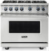 Viking 7 Series VGR73626BSS 36" Sealed Burner Gas Range Stainless S. 2024 Model