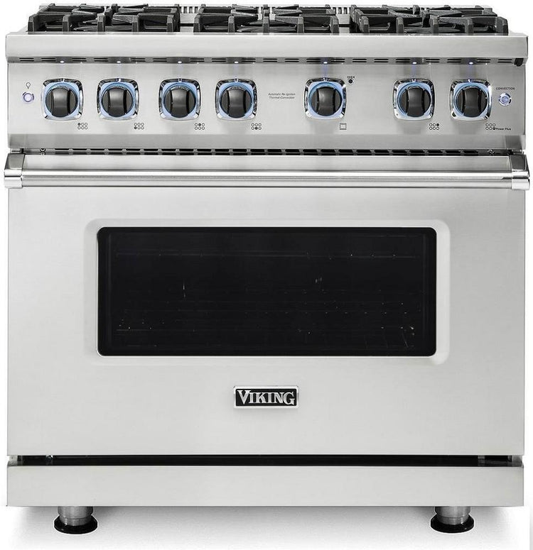 Viking 7 Series VGR73626BSS 36" Sealed Burner Gas Range Stainless S. 2024 Model