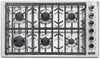 Viking Professional 5 Series 36" S. Steel 6 Burners Gas Cooktop VGSU53616BSS