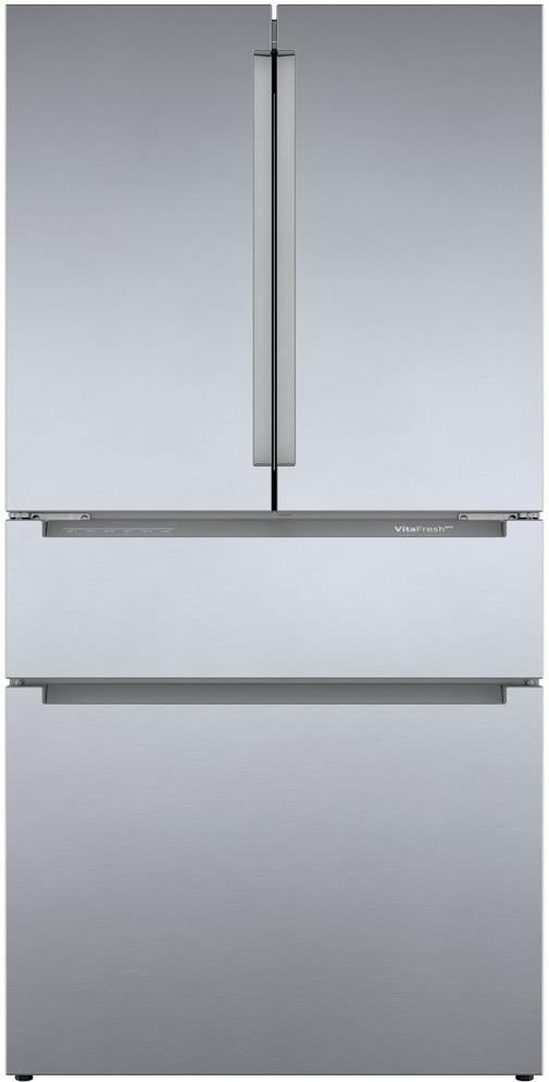 Bosch 800 Series 36" 21 cu.Ft French Door MultiAirFlow Refrigerator B36CL80ENS