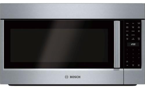 Bosch 800 Series 30" Over The Range Convection Microwave HMV8053U Perfect Front