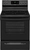 Frigidaire 30 Inch Black 5 Heating Elements Smoothtop Electric Range FFEF3054TB